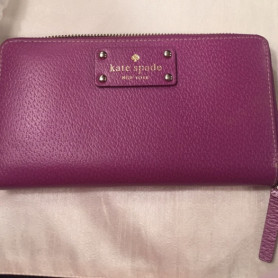 Lost Kate Spade Wallet, Purple