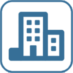 This icon is for items lost or found hotels, resorts or an establishment where one stays