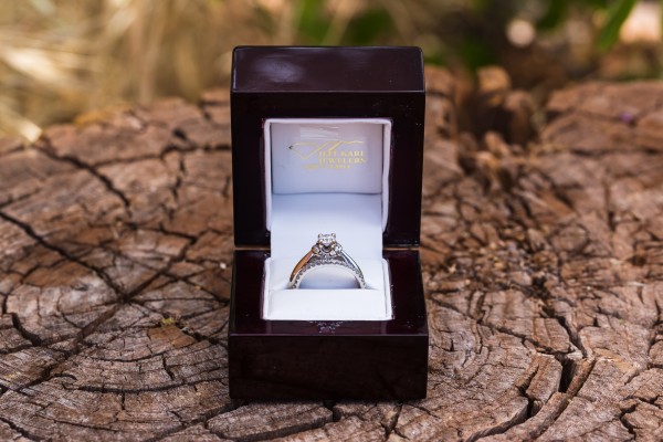 Lost Diamond Engagement Ring
