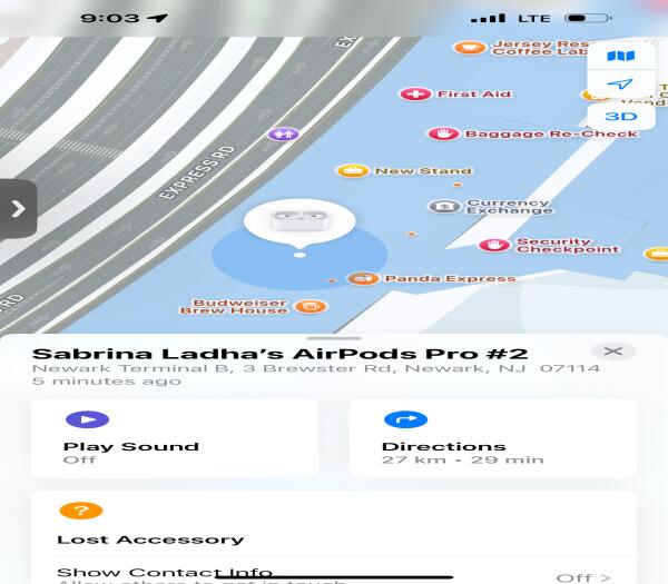 Lost Airpods pro