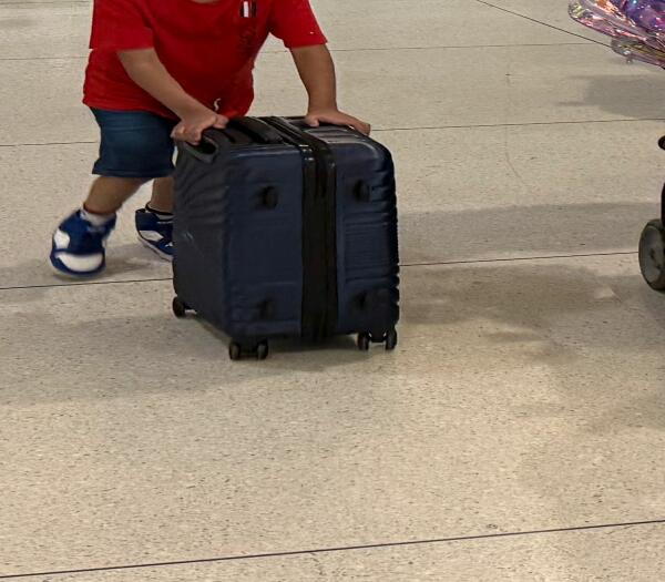 Lost Carryon Suitcase