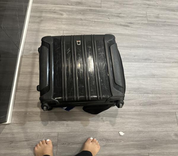 Lost Lost Carry On black bag