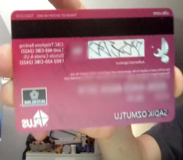 Found Debit card